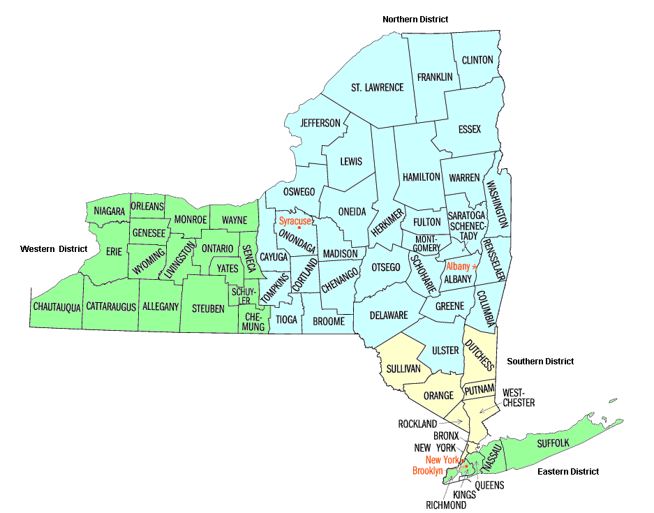 New York Districts