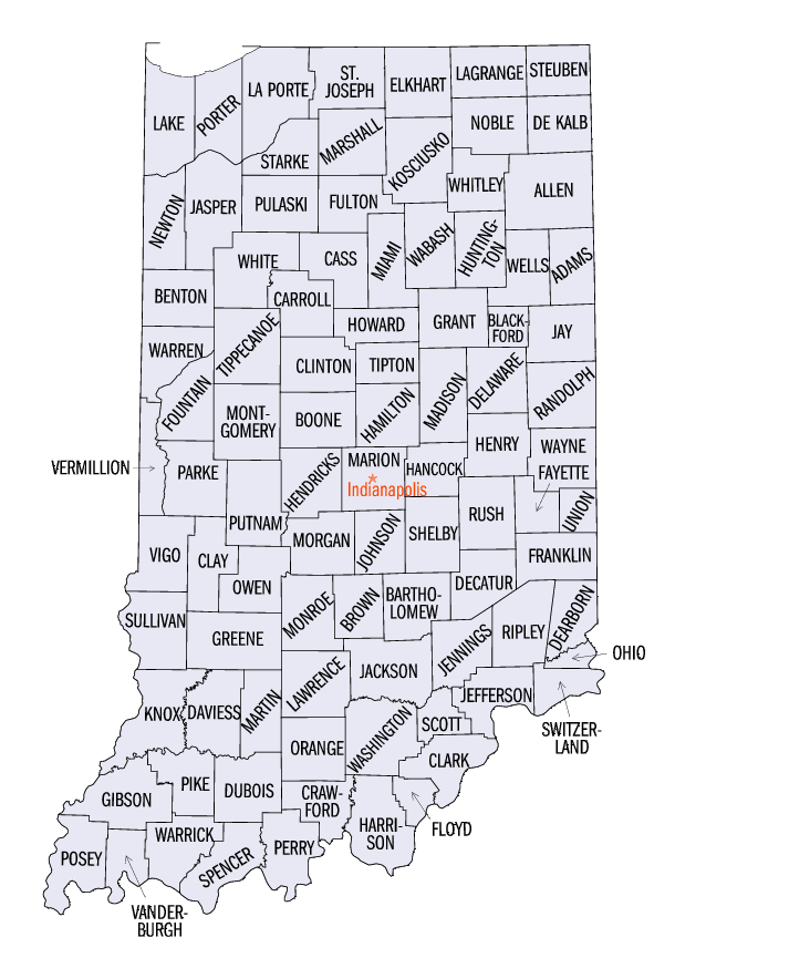 Indiana Districts